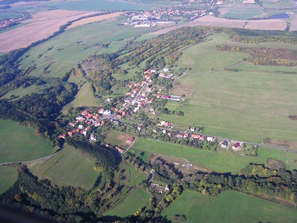 Leteck pohled na Kojetn